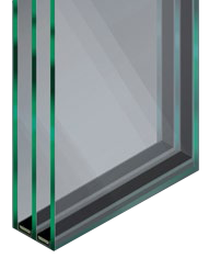 Dreifachverglasung