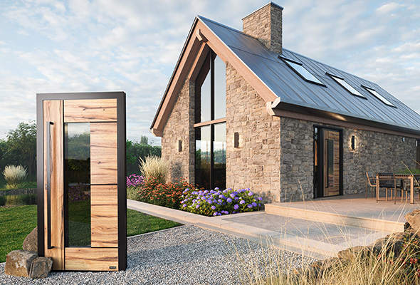 Mehrfamilienhaus Eingangsbereich mit Briefkastenanlage