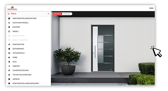 Haustüren Konfigurator von Büdeker & Richert