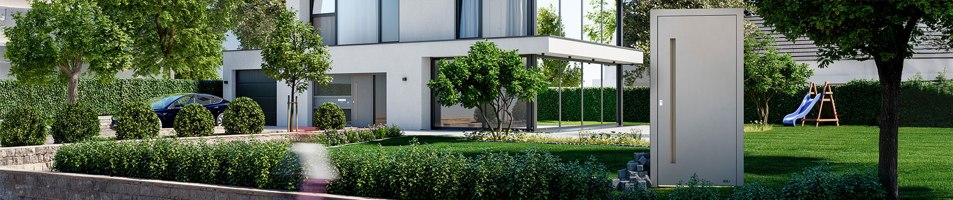 Haustüren-Milieu: Eingangsbereich